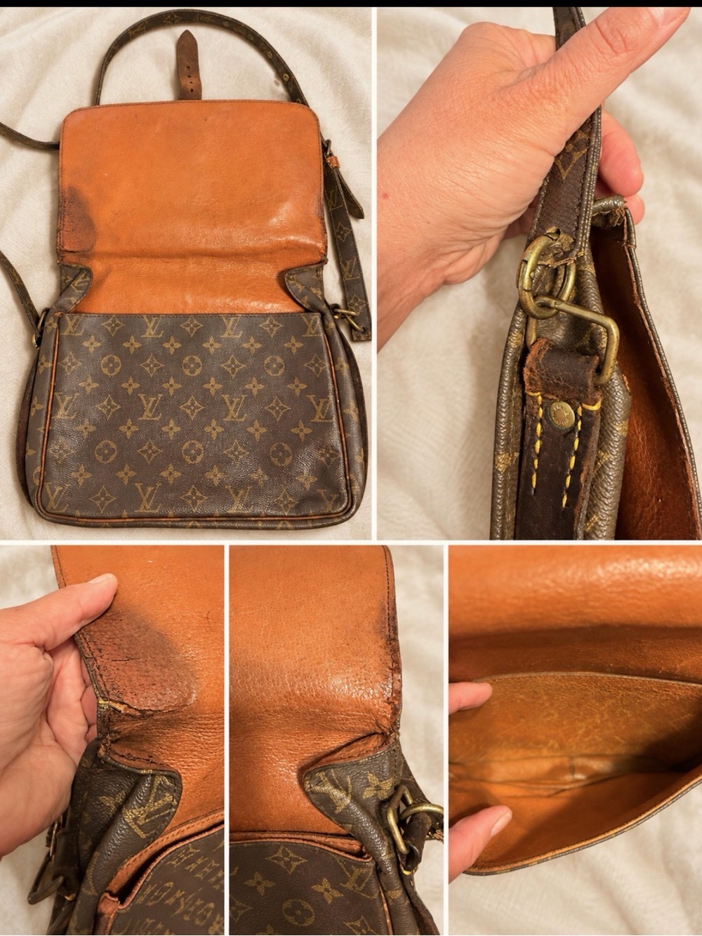 Louis Vuitton Brown Monogram Crossbody with Small Wallet - Picture 8 of 8